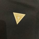 Guess Logo Black & Gold Y2K Short Sleeve T-Shirt Women’s/Junior’s Size Medium Photo 2