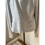 Apana Women’s  Running Thumbhole Sleeve 1/4 Zip Pullover Top Slate Blue large Photo 2