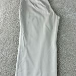 St. John Collection Women's Size 14 Beige Wide Leg Cropped Career Pants Designer Photo 3