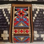 Brighton  Wallet Africa Stories Leather Folio bag Black Cream Woman’s New size OS Photo 12