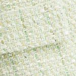 Maje NWT  Metallic bouclé-tweed mini skirt Light Green size 42/US 10 Photo 2