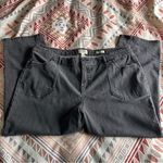 LOGO By Lori Goldstein  boyfriend jeans black size 20 women’s petite denim plus Photo 1