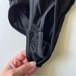 ZARA organza Puff sleeve ribbed ruched bodysuit Black medium Photo 8