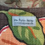 VAN RYZIN DESIGN FLORAL DESIGN CROSSBODY ADJUSTABLE STRAPS ONE POCKET ON FRONT Tan Photo 1