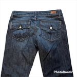 Paige  Laurel Canyon Flap Pocket Flare Leg Jeans Photo 7