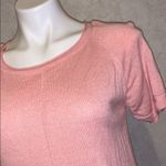 Tahari  blush peach eyelet perforated sweater Photo 1