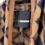 Anthropologie NWT Plenty By Tracy Reese Canton Brown Wool Southwest Fringe Vest Size M/L Photo 6