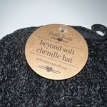 britt's knit's  Beyond Soft Chenille Hat Womens One Size Black Beanie NEW Photo 1