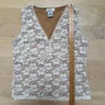 Vintage Y2K Babydoll K. Kirkwood Lace V Neck Tank Cami SZ M Softgirl Work Lined Size M Photo 4