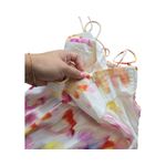 La Ligne Luca Printed Silk Midi Dress Size: S White Photo 5