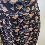 Natural Life Velvet  Bohemian Floral Wide-Leg Palazzo Pants Photo 1