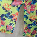 Cacique SWIM by Carribean Floral Chiffon Kimono Duster Swim Coverup Size 14/16 Photo 9