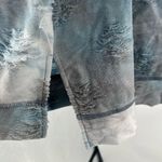 easel  S blue gray tie dyed short sleeve sweatshirt distressed oversized casual Photo 6