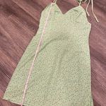 Cider ditsy floral lime green cami dress Small NWT NEW Photo 1