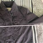 J.Crew  Cotton Utility‎ Jacket XS Equestrian Barn Charcoal Gray Twill Chore Coat Photo 8