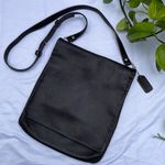 Coach Vintage Slim Flap Leather Messenger Bag Photo 1
