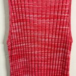 ZARA Pink Space Dye Ribbed Bodycon Open Back Tunic Mini Dress Size Small Photo 5