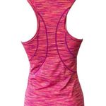 Reebok  Pink Space Dye Racerback Activewear Tank Top Photo 2