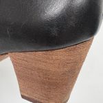 Madewell  Womens Billie Boots Black Leather Block Heel Side Zip Closure Size 7 Photo 9