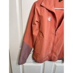 Patagonia Jacket Womens Small Orange Purple R1 CrossStrata New Belgium Beer Photo 2