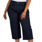 Style & Co Plus Size High Rise Wide-Leg Cropped Jeans Photo 2