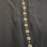 Rebecca Taylor  Women's Black Sleeveless Studded Silk Jumpsuit Size 2 Photo 3