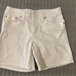 Levi's Levi’s white Classic Jean Shorts sz 27 Photo 4