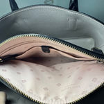 Kate Spade  Black Leather Margaux Satchel Tote with Crossbody Strap Photo 9