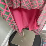 Boden Pink and Green Diamond Dorothy Dress Size 10 Photo 6