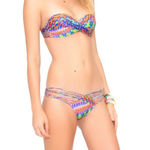 Luli Fama  2 piece Free Love Bathing Suit set, Top Small Bottom‎ Large Photo 0