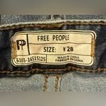 Free People NWT Destroyed Skinny Jeans Medium Wash Josie Mid Rise Size 28 Photo 5