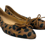 Schutz  Leopard Print Pointed Toe Ballet Flats Size 37 US‎ 7 Photo 0