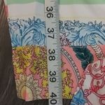 ChicMe Print Jumpsuit w/ Ankle Tie S Boho Rainbow Core Pastel Playful Prints Pink Photo 5