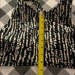 Kona Sol New  Women’s High Neck Bikini Top Black Cream Beige Size XL NWT Photo 12