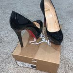 Christian Louboutin Black Bianca 140 Red Bottoms Size 8.5 Photo 8
