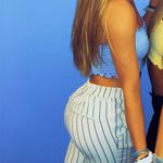 Forever 21 Striped Pants Photo 0