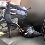 ZARA Women’s Elegant Black Suede Lace-Up Cut Out Pumps Heels Size 40/ 9.5 US Photo 8