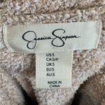 Jessica Simpson super soft and fluffy tan teddy bear sweater size small Photo 5