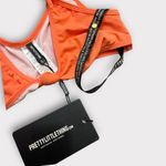Pretty Little Thing NWT. Coral/ Orange Twist bikini top Photo 2