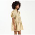 Sundays NWT Eden Celestial Bloom 100% Cotton Floral Tiered Ruffle Mini Dress XS Photo 1