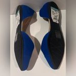 DV Dolce Vita Cobalt Blue Suede Rounded Toe‎ Cut Out Ballet Flats Shoes Size 6.5 Photo 7