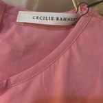 Cecilie Bahnsen Juniper Cotton Poplin Midi Dress Pink Size 2 Photo 6