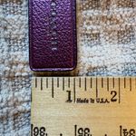 Coach Magenta Leather Tag Photo 3