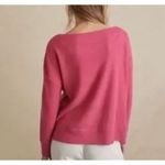 Anthropologie Saturday Sunday pink waffle relaxed top small Photo 1