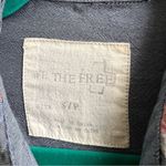 Free People  We the Free plaid cotton shirt Size Small Photo 3