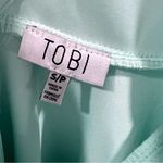 Tobi  mint green backless skater dress size small NWT Photo 7