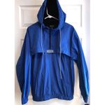 OSTOO Blue Lightweight Anorak Hoodie Windbreaker Jacket Women's Size L Size L Photo 1