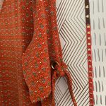 Liz Claiborne Orange Relaxed Blouse Photo 2