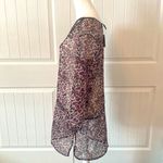 NWT SWIM COVER UP Purple Size M Photo 3