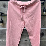 Frank & Eileen $198 Catherine Triple Fleece Sweat Pants Soft Pink Resort Coastal Photo 0